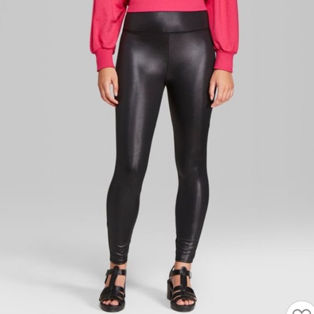 Wild Fable Faux Leather leggings